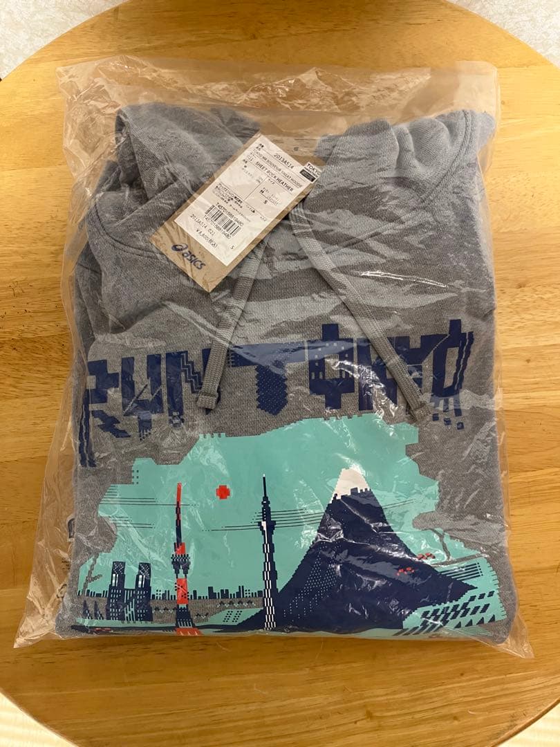 【限定】東京マラソン限定 ピクセルアートパーカ — asics 2025 S