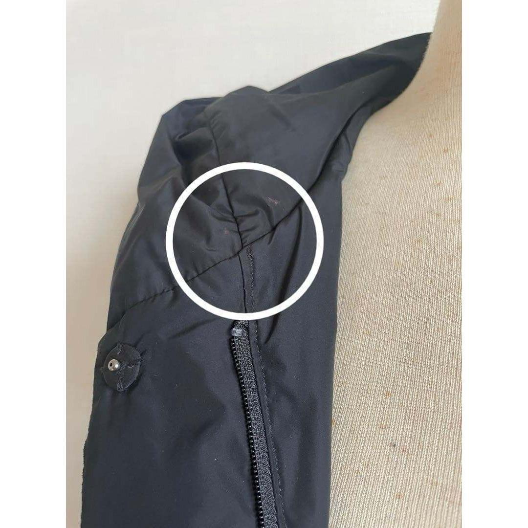 スーパービューティー　レース　フード付きビジューダウンコート　サイズ40