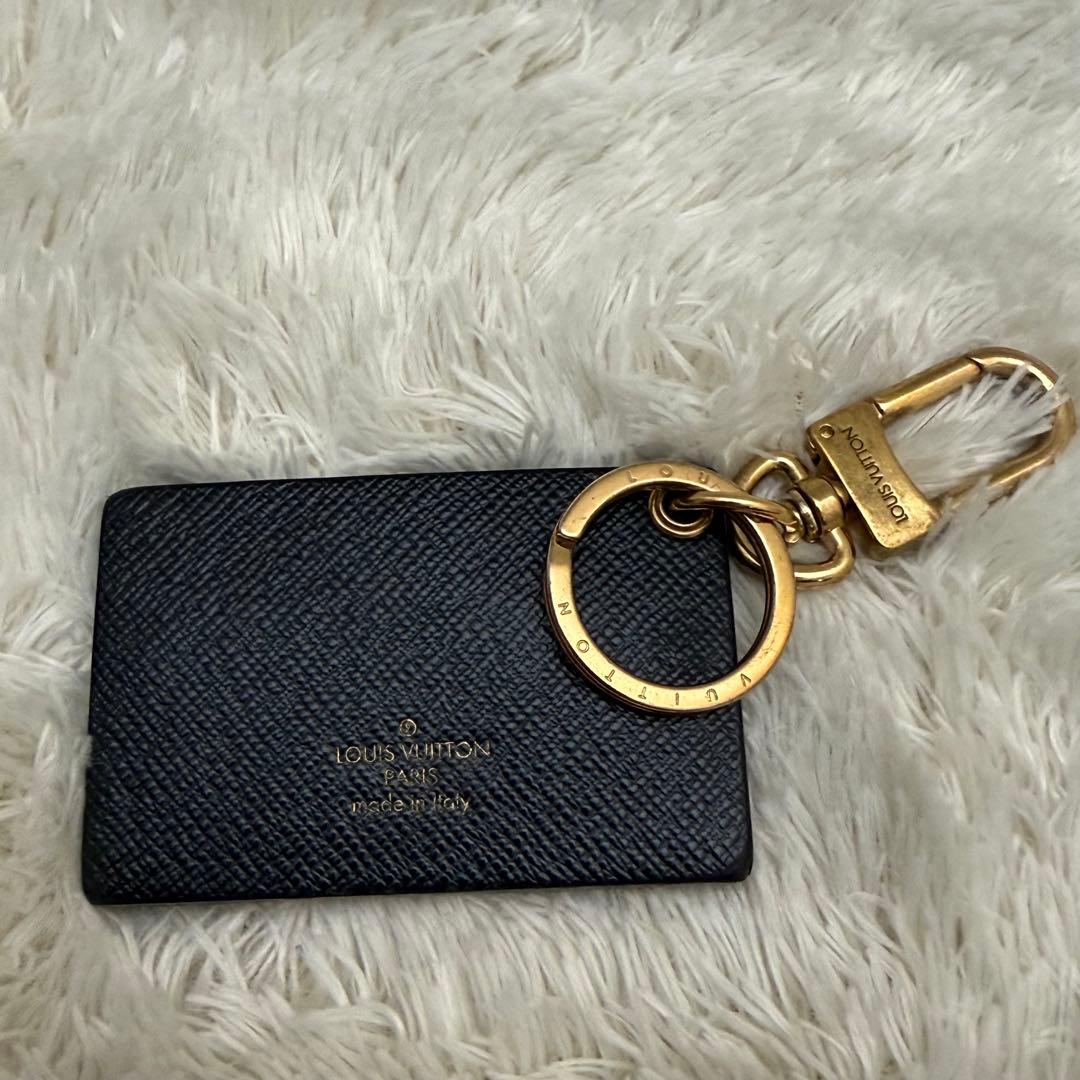 ルイ・ヴィトン キーホルダー プティットトランク モノグラム ゴールド金具