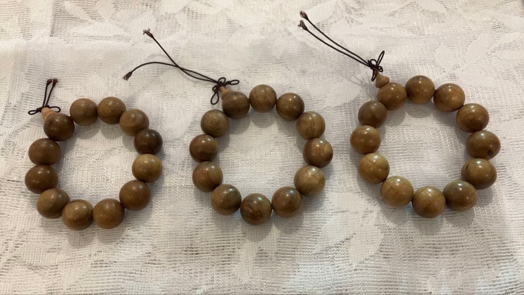 【金糸が招く縁起物】金絲楠天然木ブレスレット｜開運・仕事運アップの輝き　20mm