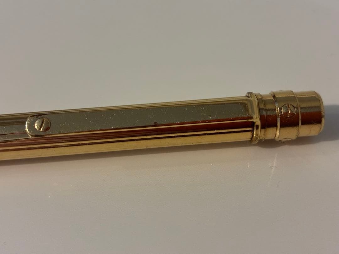 【Cartier 】カルティエ サントス ボールペン ゴールド