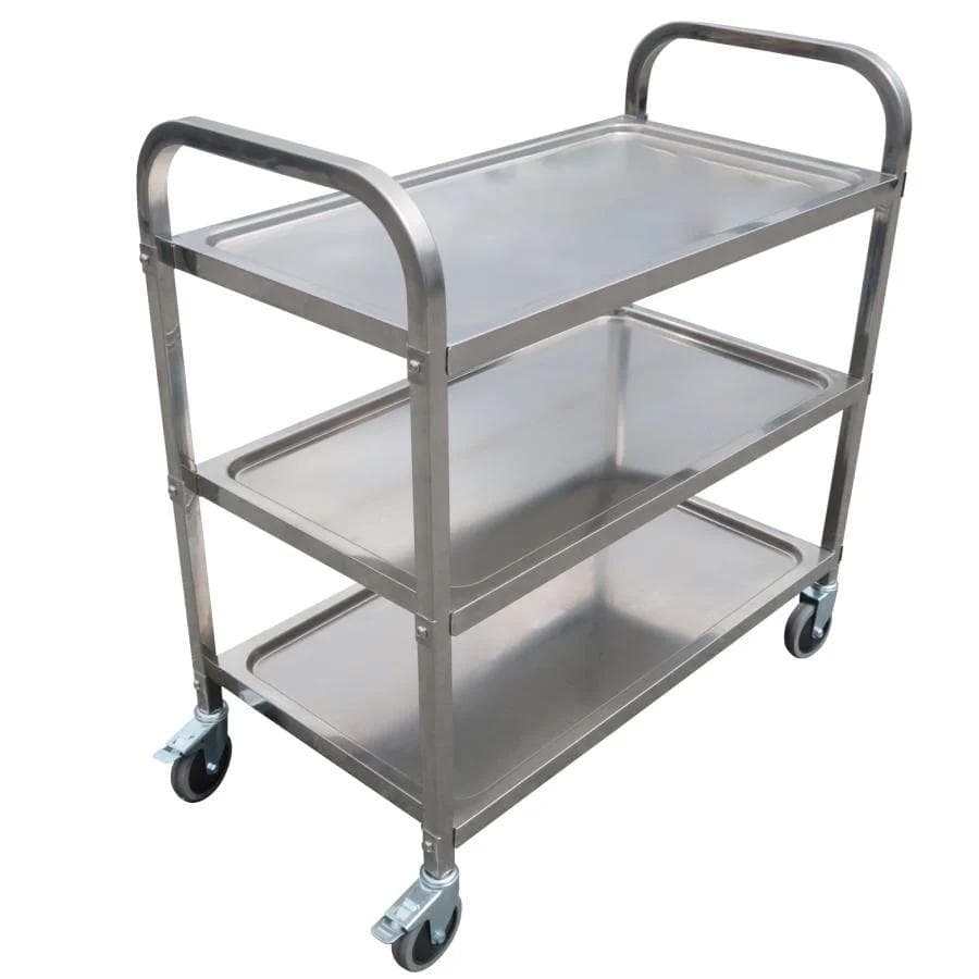 業務用ワゴン 3段 ステンレス製キャスター付き 台車 キッチン収納