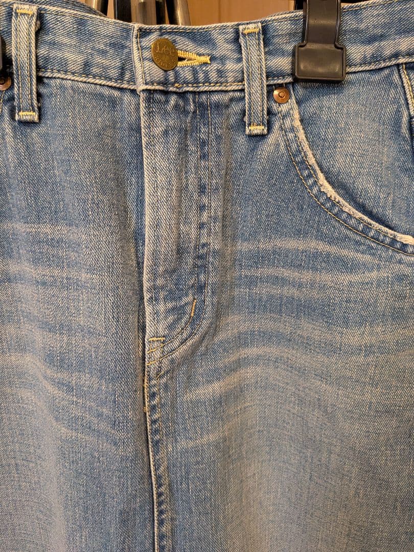 Noble別注 Lee/リー タイトスカート S/サックスブルー