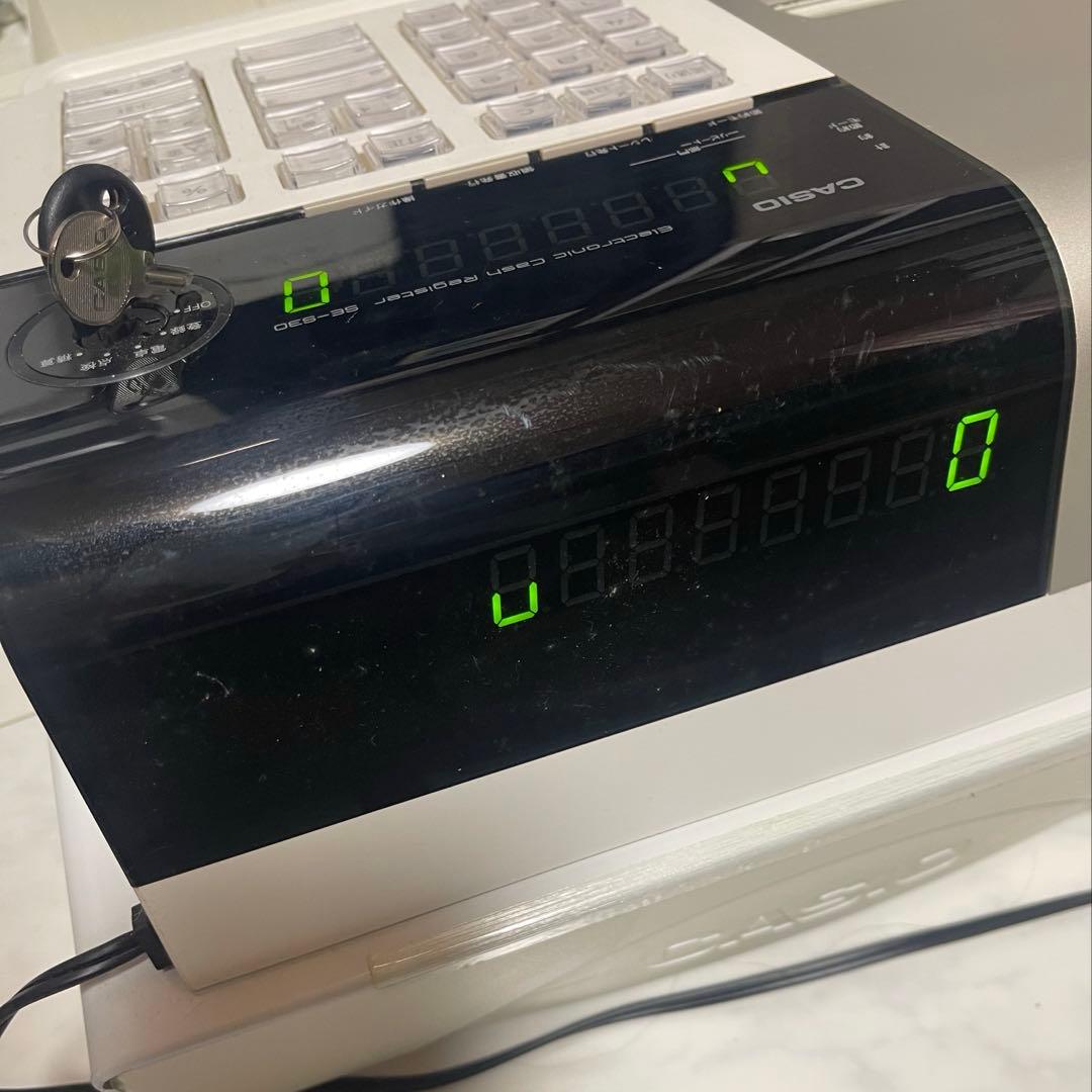 【美品】レジスター　カシオ　CASIO SE-S30 動作確認済