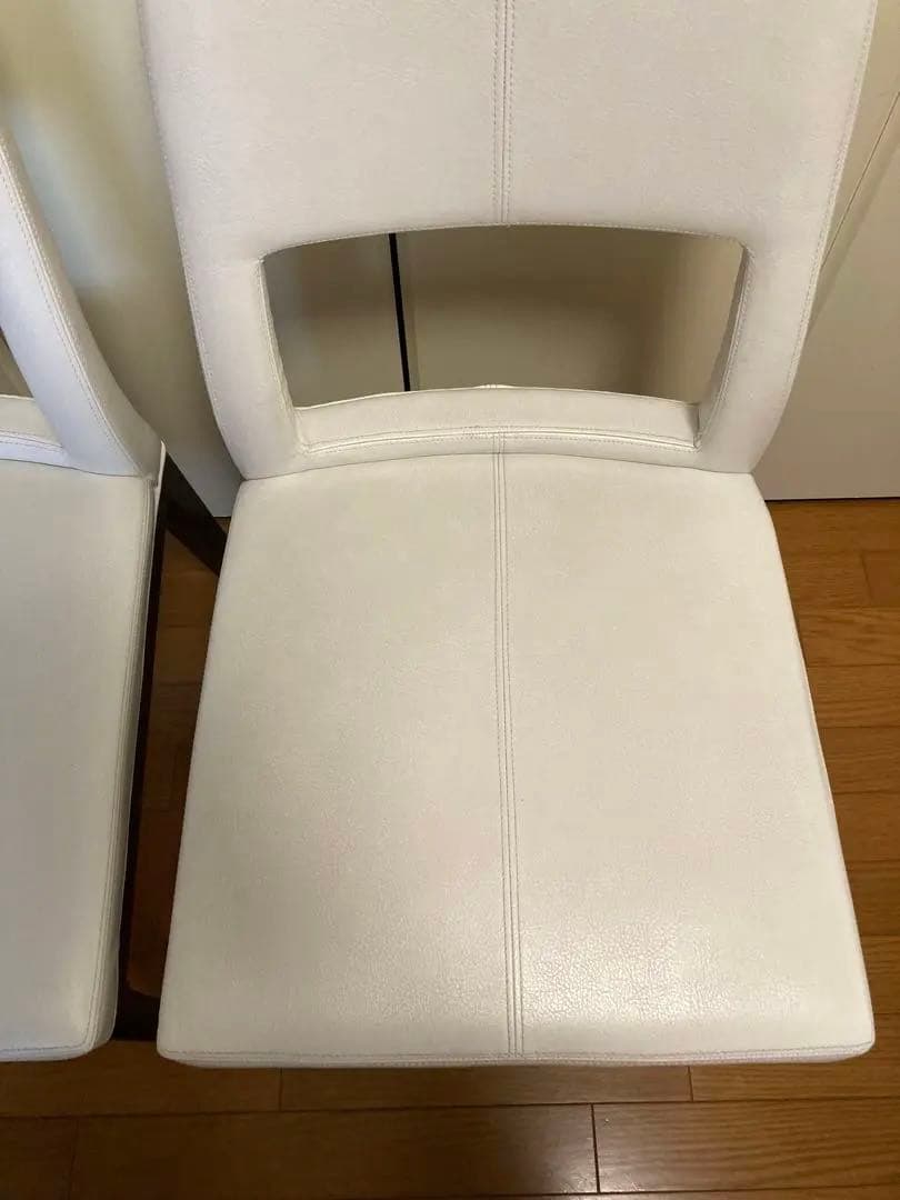 IDEE イデー ホワイト ダイニングチェア 2脚セット カフェ サロン