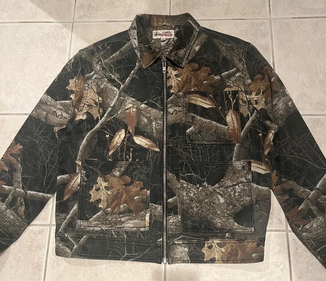 ジャケット・アウター Stussy Realtree Edge Zip Work Jacket