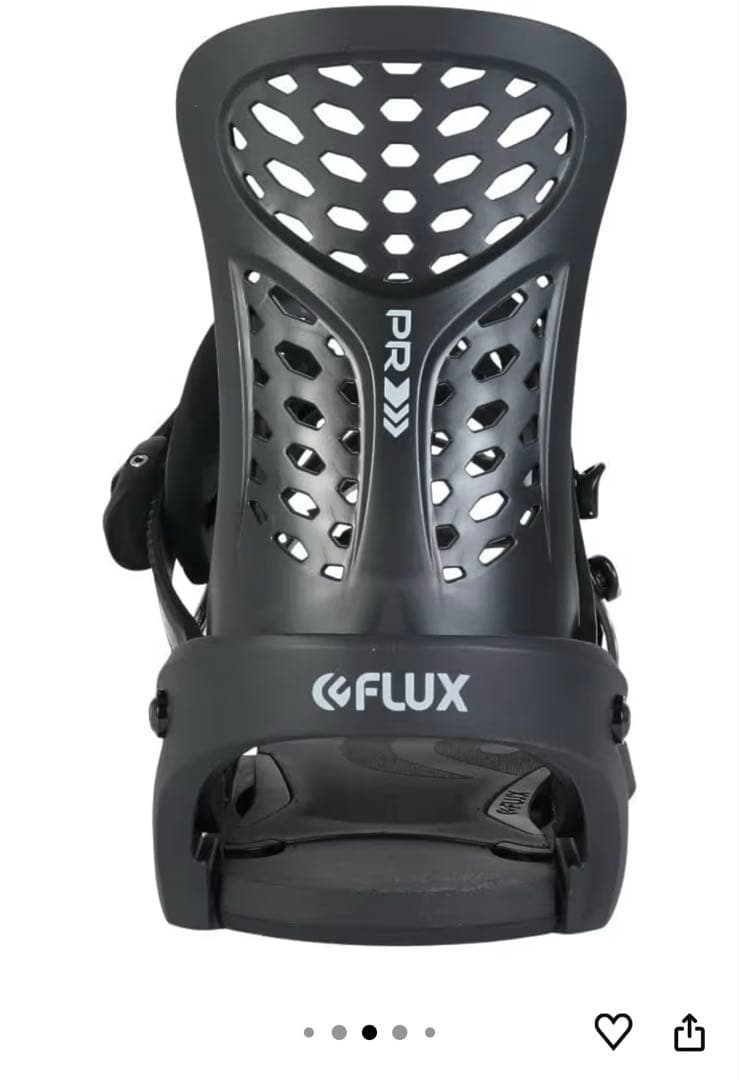 [フラックス] スノーボード ビンディング ピーアール PR BLACK