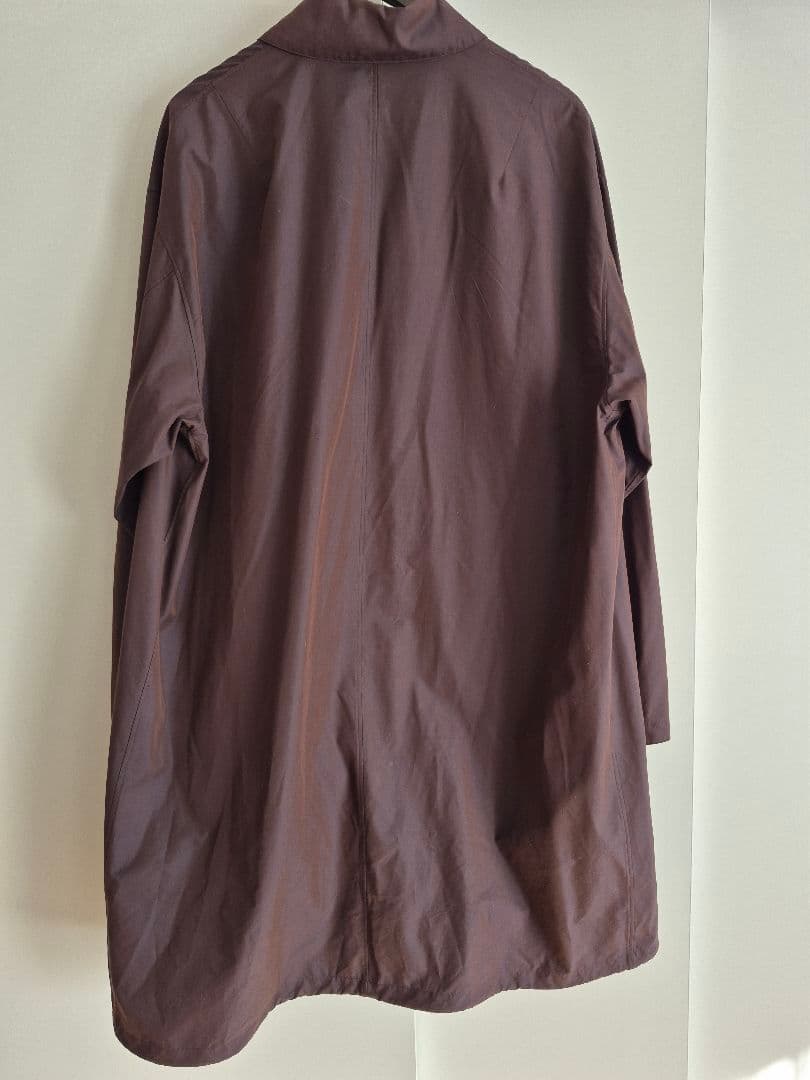 AURALEEステンカラーコート ダークブラウン