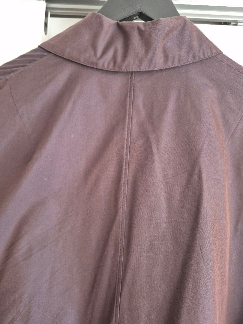 AURALEEステンカラーコート ダークブラウン