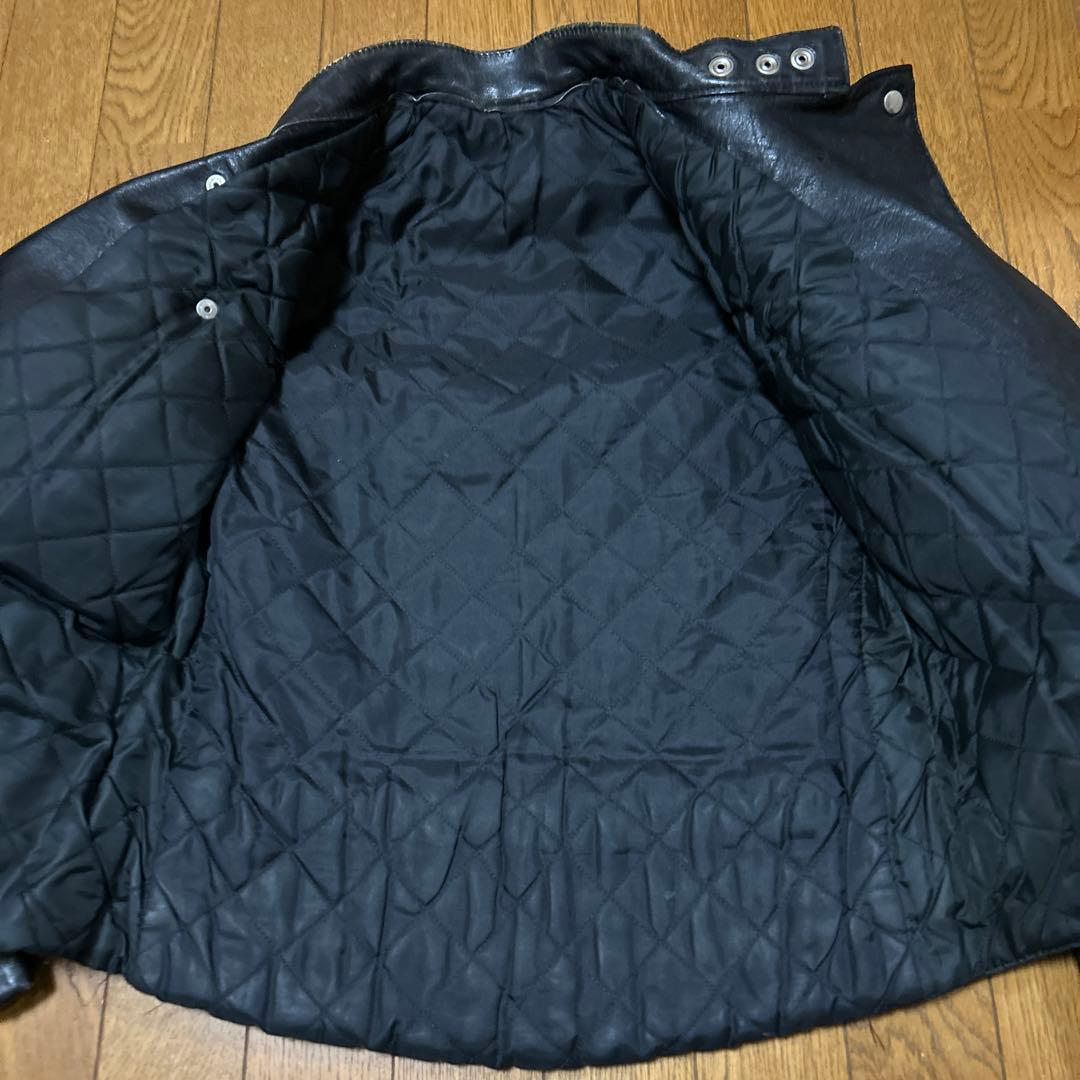 ヴィンテージUKライダースロンジャン666ルイスレザーパンク