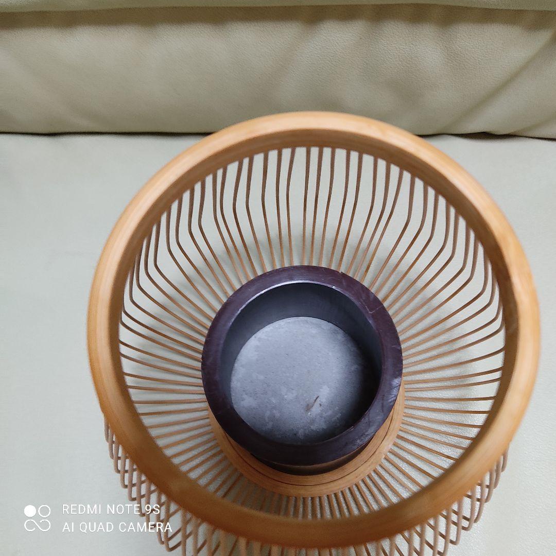 送料込！茶道具　花籠　花かご　花篭　花瓶　花活け