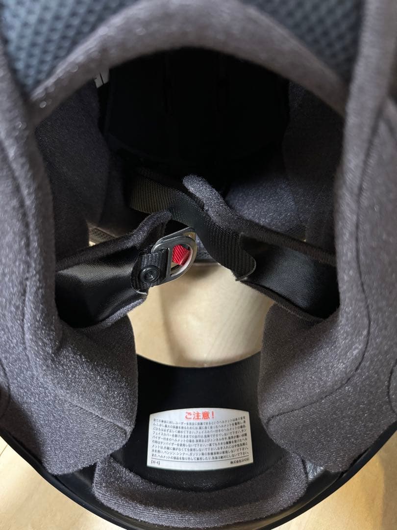 SHOEI フルフェイスヘルメット マットブラック　クエスト　Mサイズ