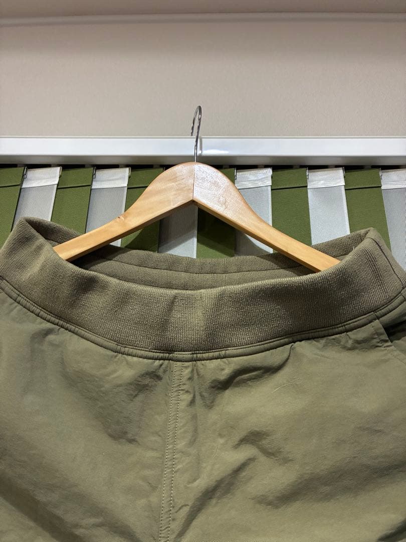 ザ ノース フェイス パンツ メンズ M 裏起毛 冬 カーキ ゴルフ