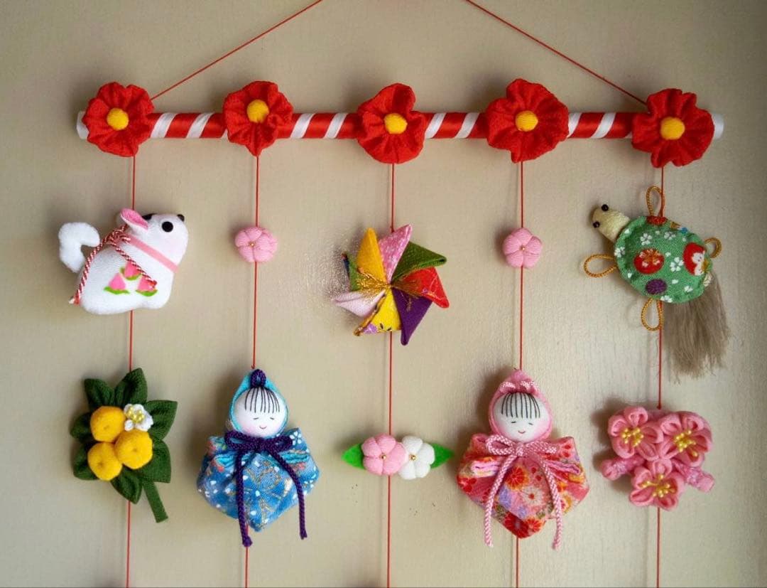 ひな祭り用つるし雛(2026-1人雛)