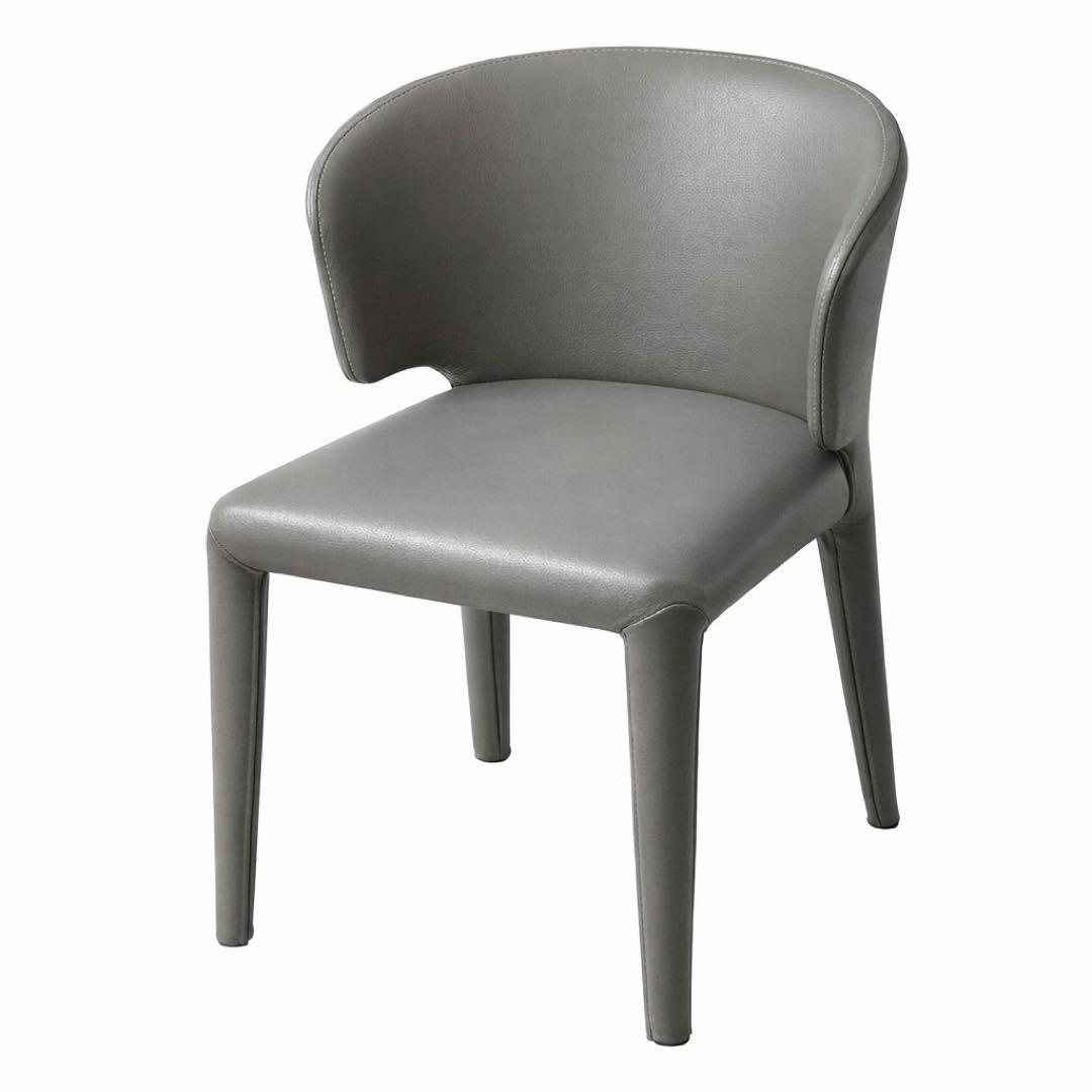 Cassina カッシーナ HOLA オラチェア ダイニングチェア 本革 グレー