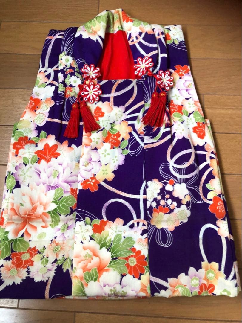 お値下げ中　サービス帯付き&足袋付き　七五三　3歳女児用　着物