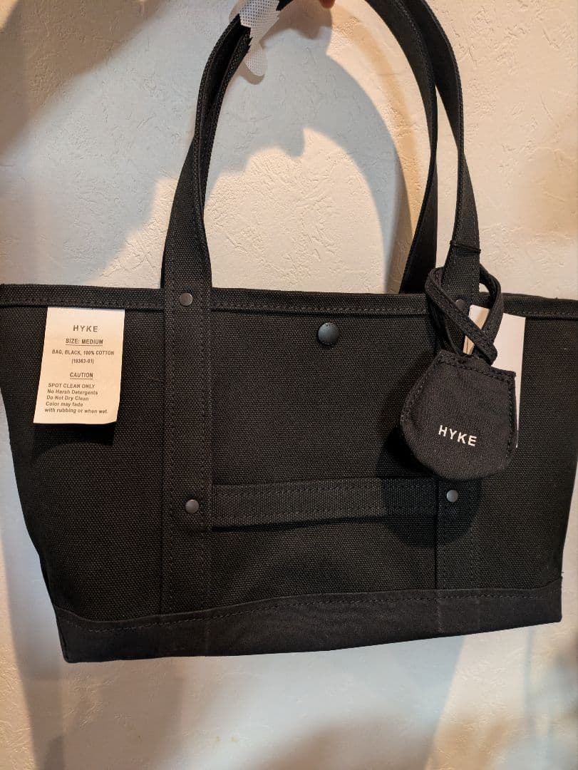 2月最新作！【HYKE(ハイク)】 TOTE BAG(MEDIUM)完売