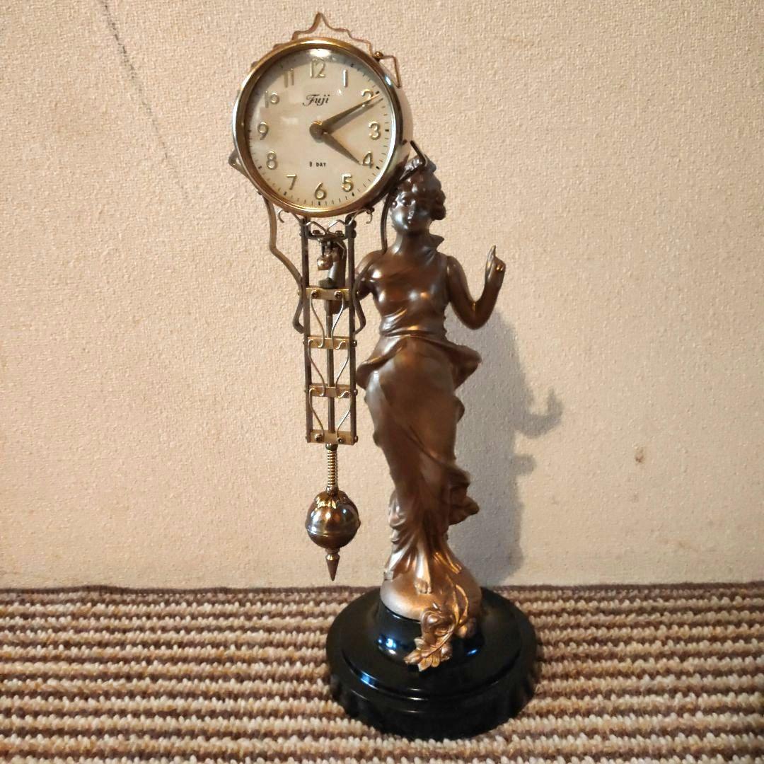 【未使用】Fuji 総体振時計 8日巻