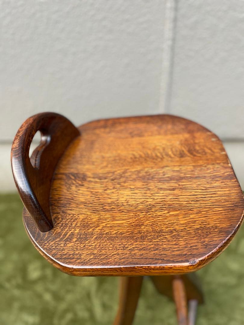 オランダ　カウンターチェア　オーク無垢材