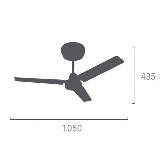 ハモサ シーリングファン CF-004HBK モニカ シーリングファン