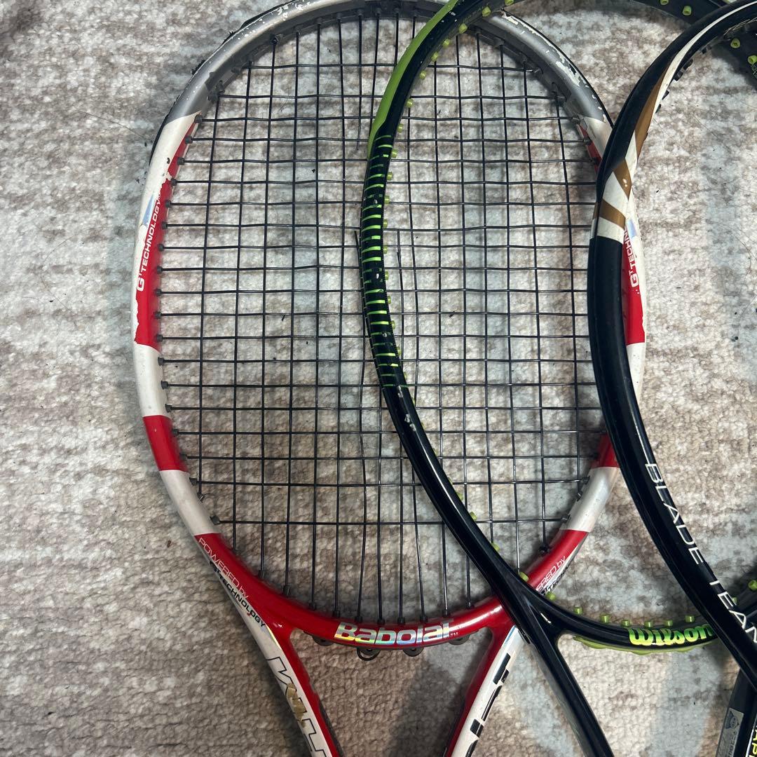 テニスラケット 5本セット