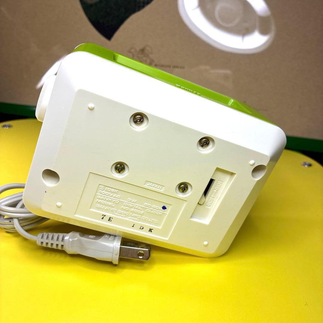 【未使用保管品】SANKYO パタパタ(クルクル)時計