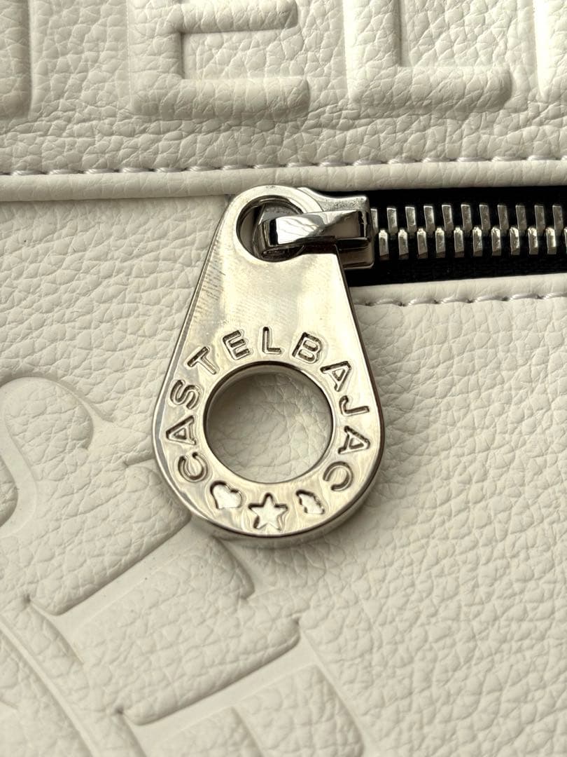 【美品】CASTELBAJAC カステルバジャック ホワイト トートバッグ