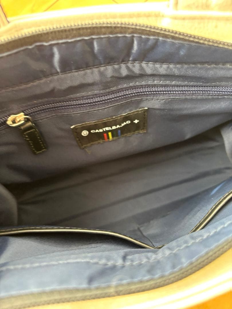 【美品】CASTELBAJAC カステルバジャック ホワイト トートバッグ