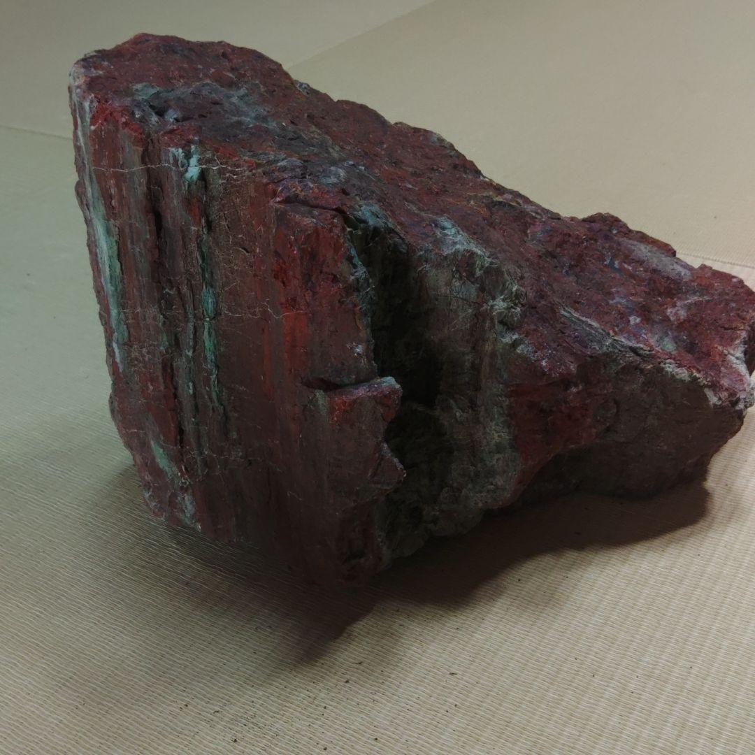 天然石　赤石　佐渡の赤石　赤玉石 パワーストーン　18.5kg　遺品整理yori