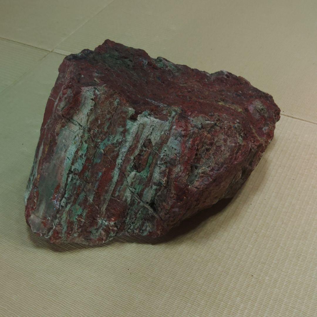 天然石　赤石　佐渡の赤石　赤玉石 パワーストーン　18.5kg　遺品整理yori