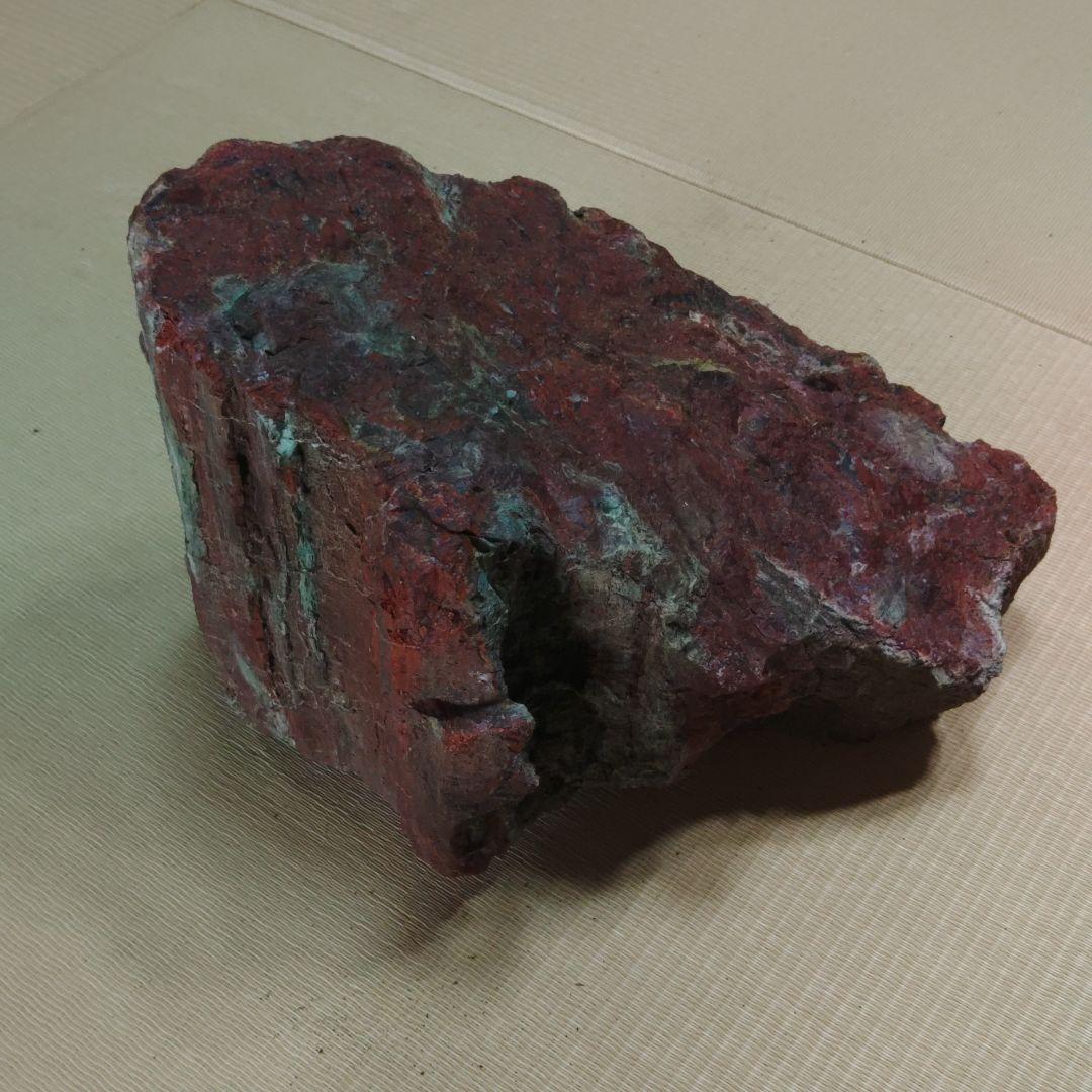 天然石　赤石　佐渡の赤石　赤玉石 パワーストーン　18.5kg　遺品整理yori