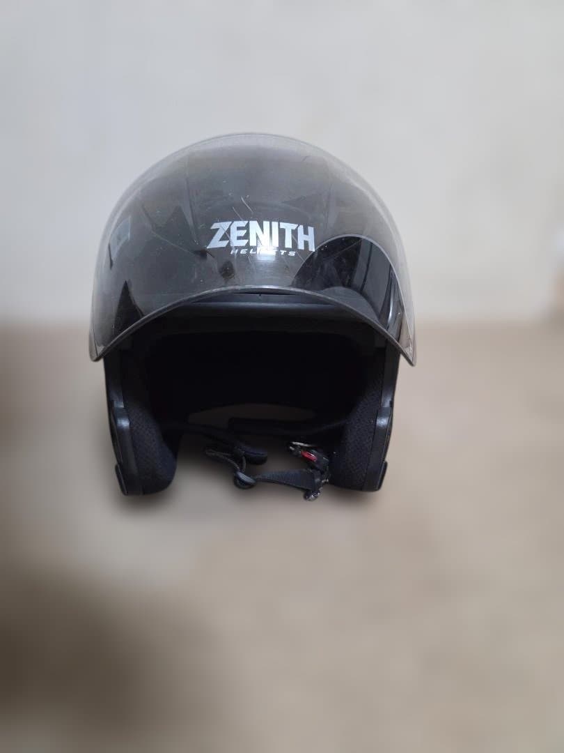 ZENITH ブラック ジェットヘルメット