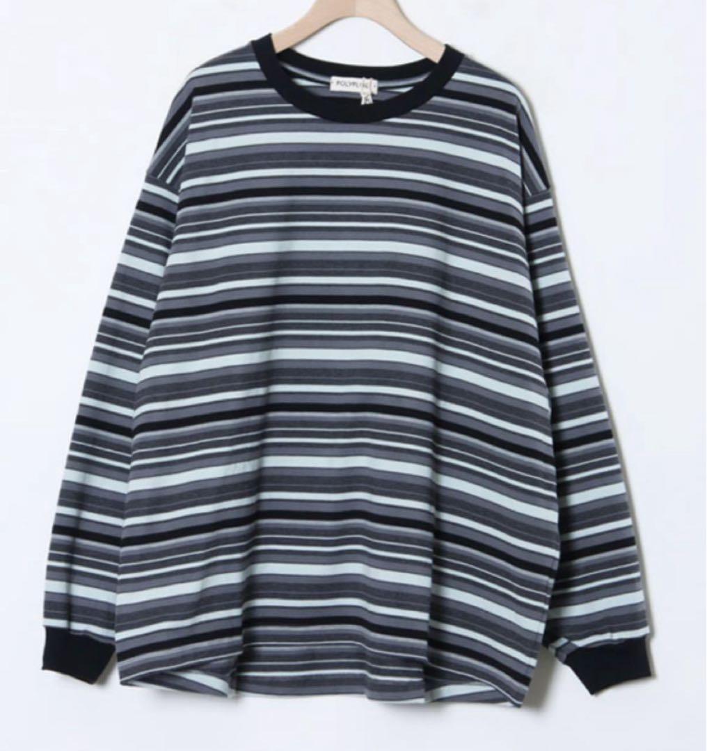 トップス POLYPLOID OVERSIZE LONGSLEEVE B