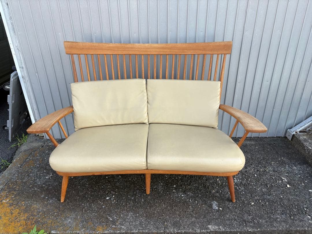 配送可能◎ 柏木工 KASHIWA LC66 2人掛けソファ ビンテージ 家具