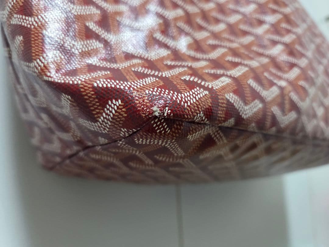 Goyard ゴヤール サンルイPM トートバック レッド