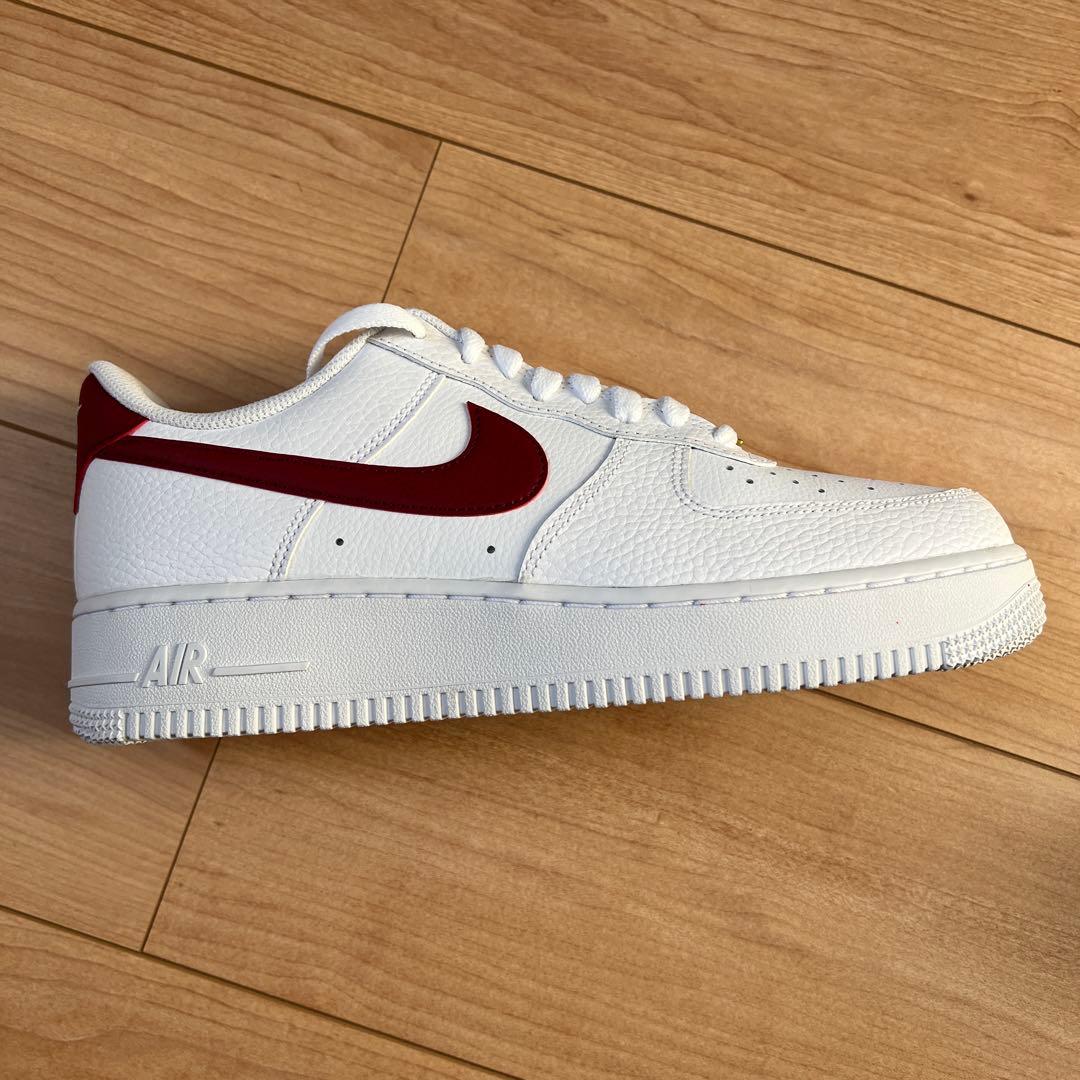 T*I様 Nike Air Force 1 '07 ホワイト/チームレッド 27