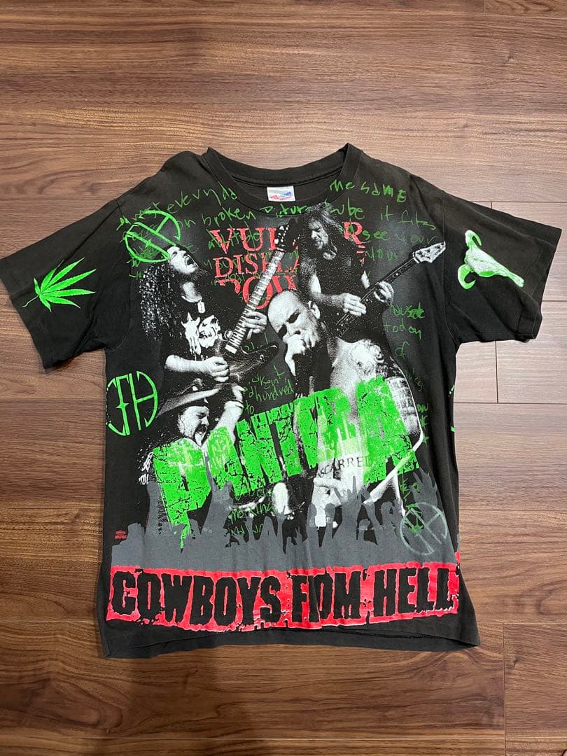 ビンテージ 90's PANTERA Lサイズ パンテラ バンドTシャツ