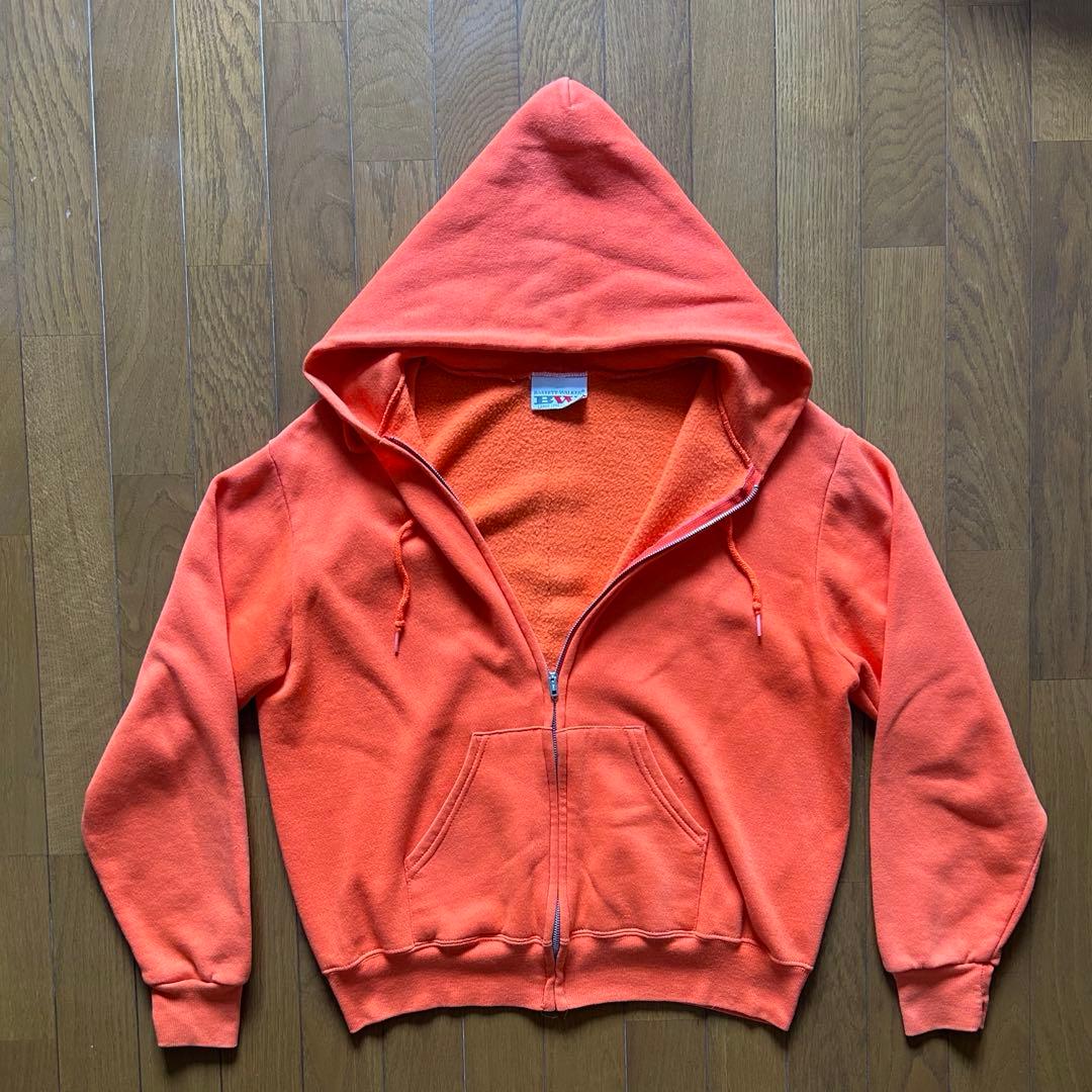 vintage 80s usa製 片爪ジッパー zip hoodie