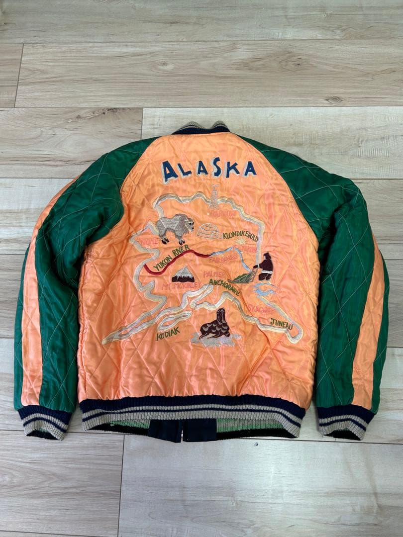 z*a様 ALASKA スカジャン　アラスカ　アラジャン