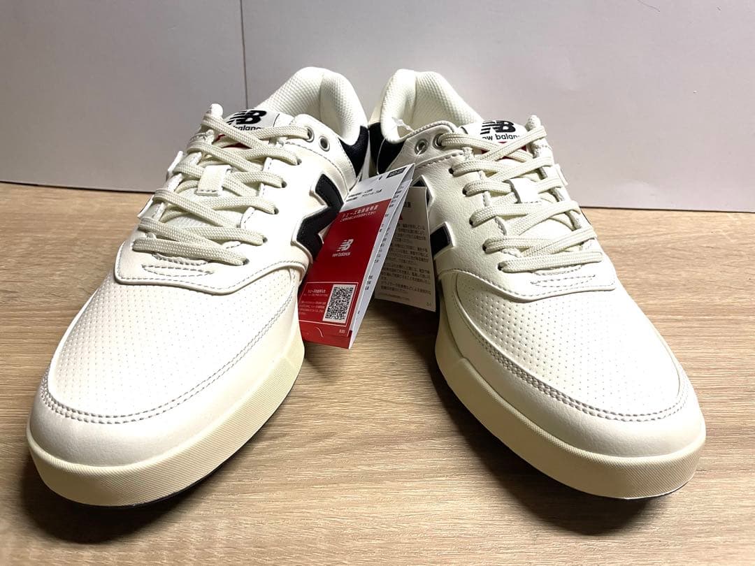 未使用 25cm D ニューバランス ゴルフシューズ UGC574JO ホワイト