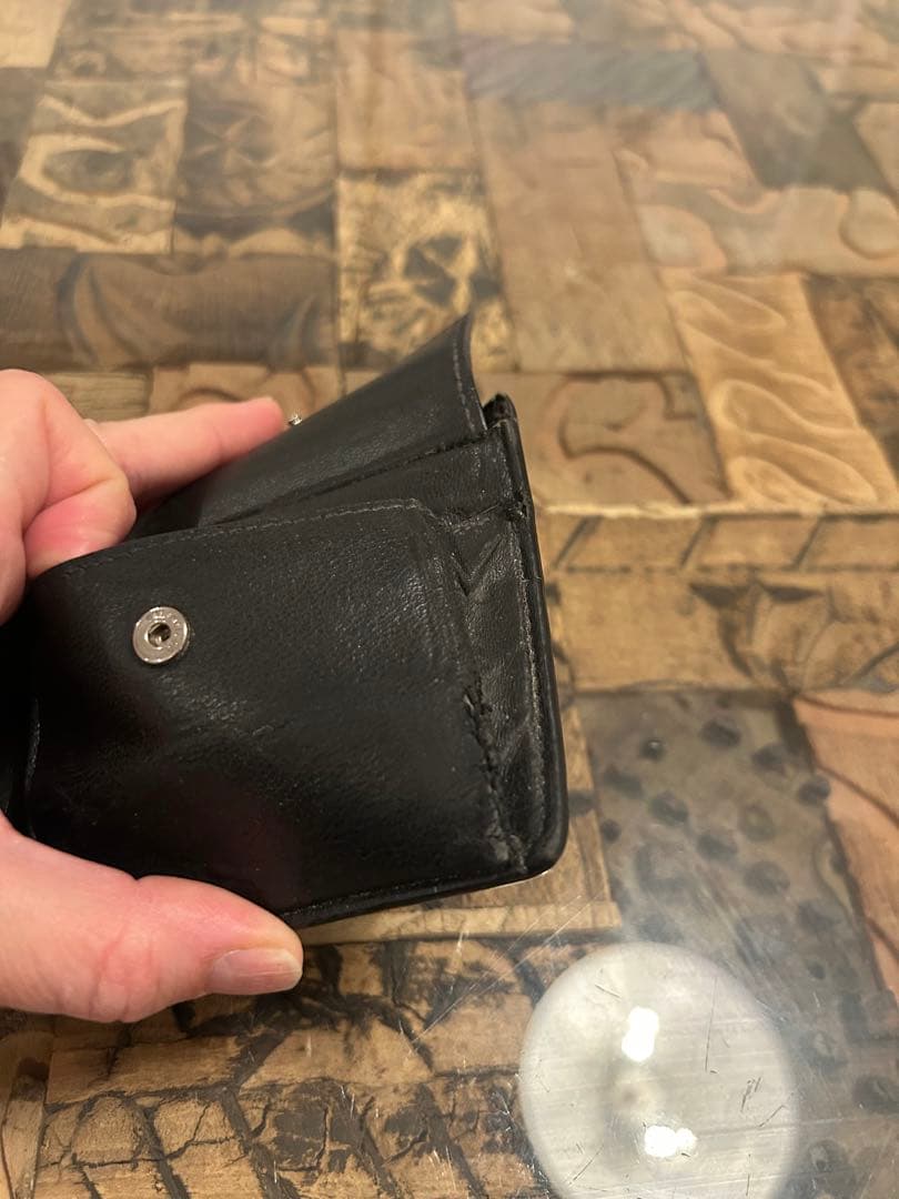 BALENCIAGA 二つ折り財布 クロコ型押し 正規品