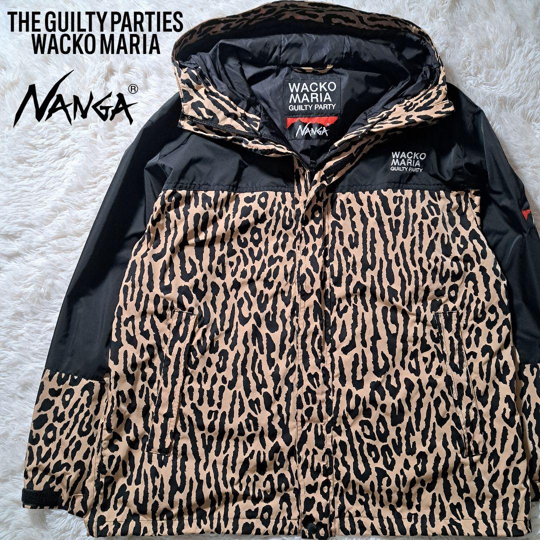 【未使用級】WACKOMARIA NANGA レオパード マウンテンパーカー L