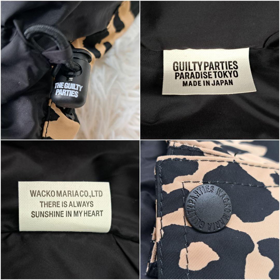 【未使用級】WACKOMARIA NANGA レオパード マウンテンパーカー L