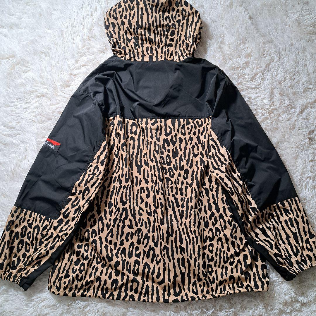 【未使用級】WACKOMARIA NANGA レオパード マウンテンパーカー L