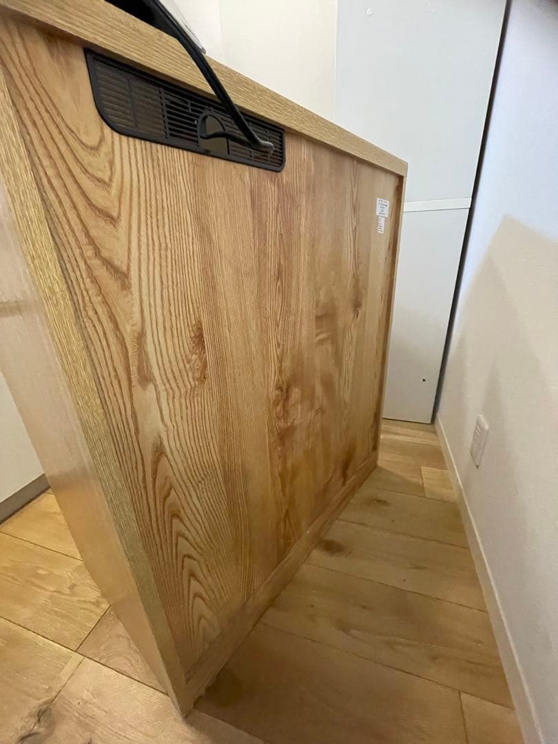 24時間限定価額‼️ナチュラルウッド調 キッチン収納 食器棚　レンジボート