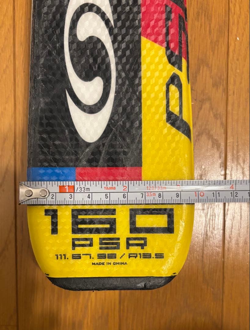 サロモンSALOMONスキー板（ビンディング・ポール）セット160cm メンズ