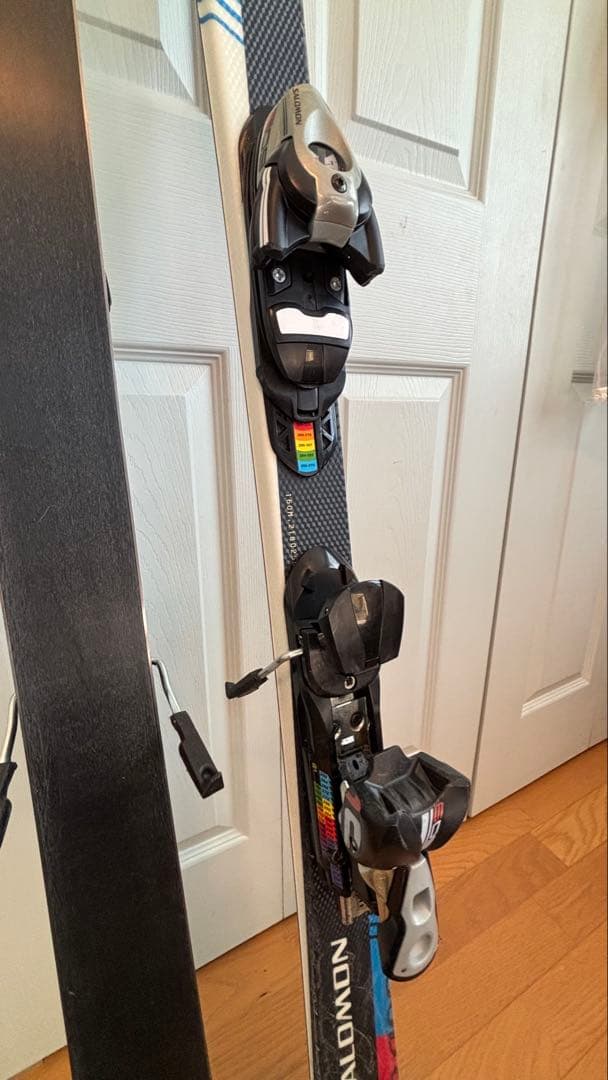 サロモンSALOMONスキー板（ビンディング・ポール）セット160cm メンズ