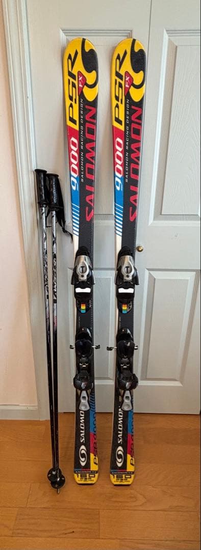 サロモンSALOMONスキー板（ビンディング・ポール）セット160cm メンズ