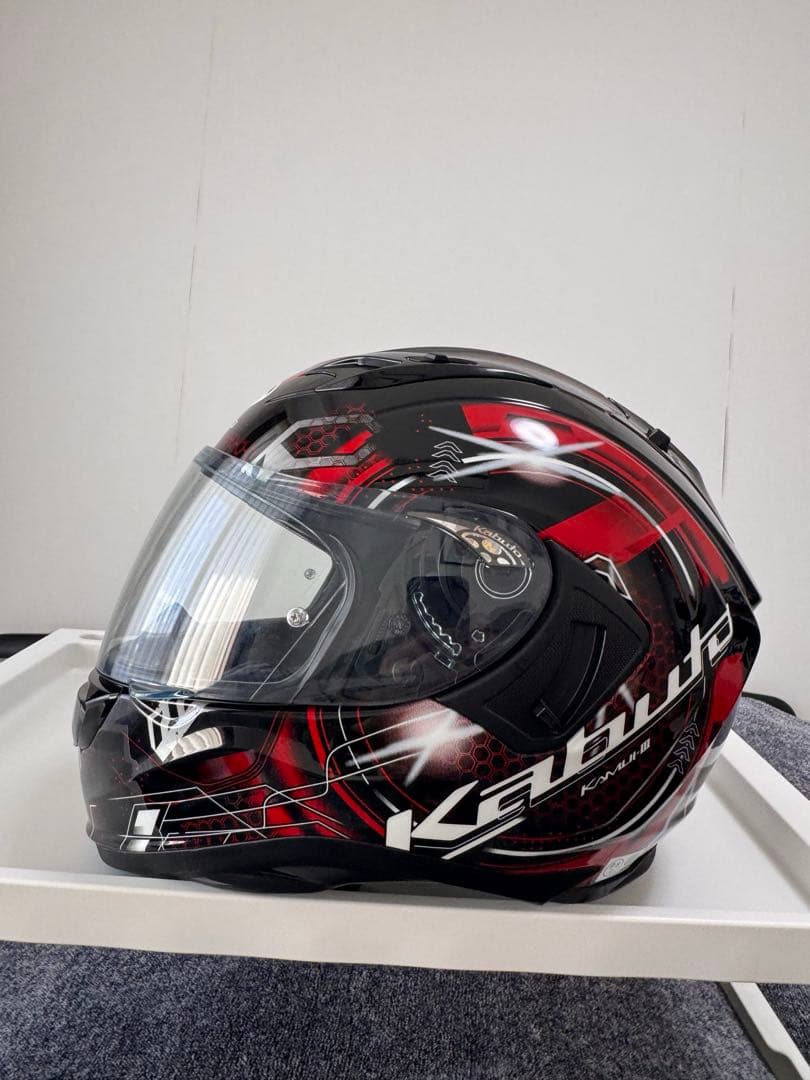 【再値下げ】 OGK Kabuto KAMUI-3 ESTELA ブラックレッド