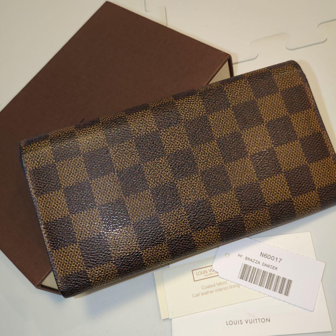 ✨極美品✨ルイビトンダミエポルトフォイユサラ二つ折り財 [箱付き]
